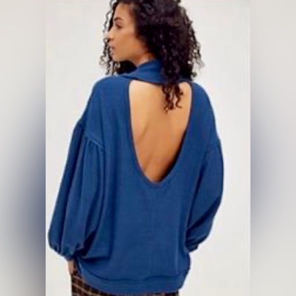Free People midi back cutout sweater - Picture 4 of 5